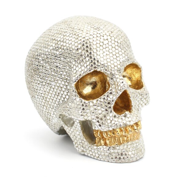 SKULL deSIGN Objekt TOTENKOPF Glitter Collection &quot;Fantasy No. 20