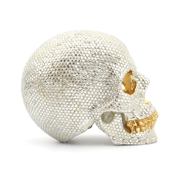 SKULL deSIGN Objekt TOTENKOPF Glitter Collection &quot;Fantasy No. 20