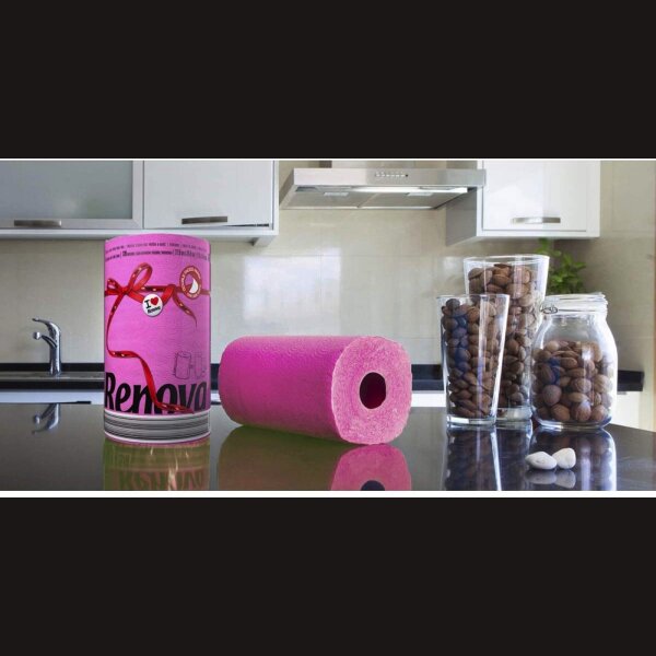 THINK PINK! WC-Papier &amp; XXL Handtuch-Rolle - Sexiest Paper on Earth