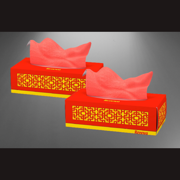 RED &amp; trendy 2 x Zupf-BOX Taschent&uuml;cher / Kosmetik-T&uuml;cher THE RED COLLECTION